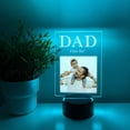 thumbnail image 3 of Custom Photo Picture Frame LED Personalized Daddy Father Uncle Grandpa Pops Stepdad, From Daughter Son Kids Gift For Dad, Happy Fathers Day!, 3 of 6