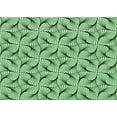 thumbnail image 1 of Ahgly Company Machine Washable Indoor Rectangle Transitional Pale Green Area Rugs, 6' x 9', 1 of 7