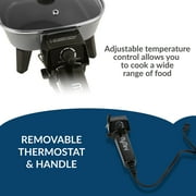 MyMini Electric Skillet ، 7 بوصة ، رمادي