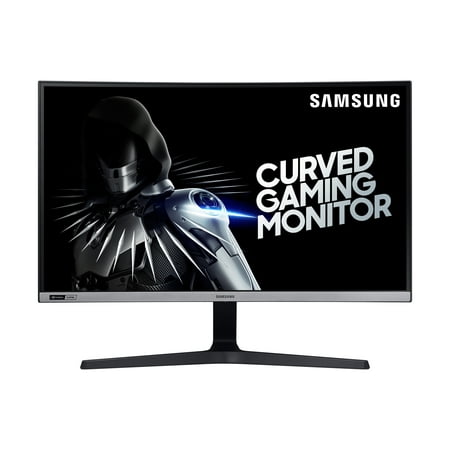 UPC: 0887276338866 | SAMSUNG 27  Class Curved HD PLS Panel (1920 x 1080) Gaming Monitor AMD Radeon – LC27RG50FQNXZA