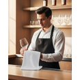thumbnail image 6 of Utopia Towels Kitchen Bar Mops 16 x 19 Inches, 100% Cotton Super Absorbent Ribbed Bar Towels, Multi-Purpose Cleaning Towels for Home and Kitchen Bars 12 Pack White, 6 of 9