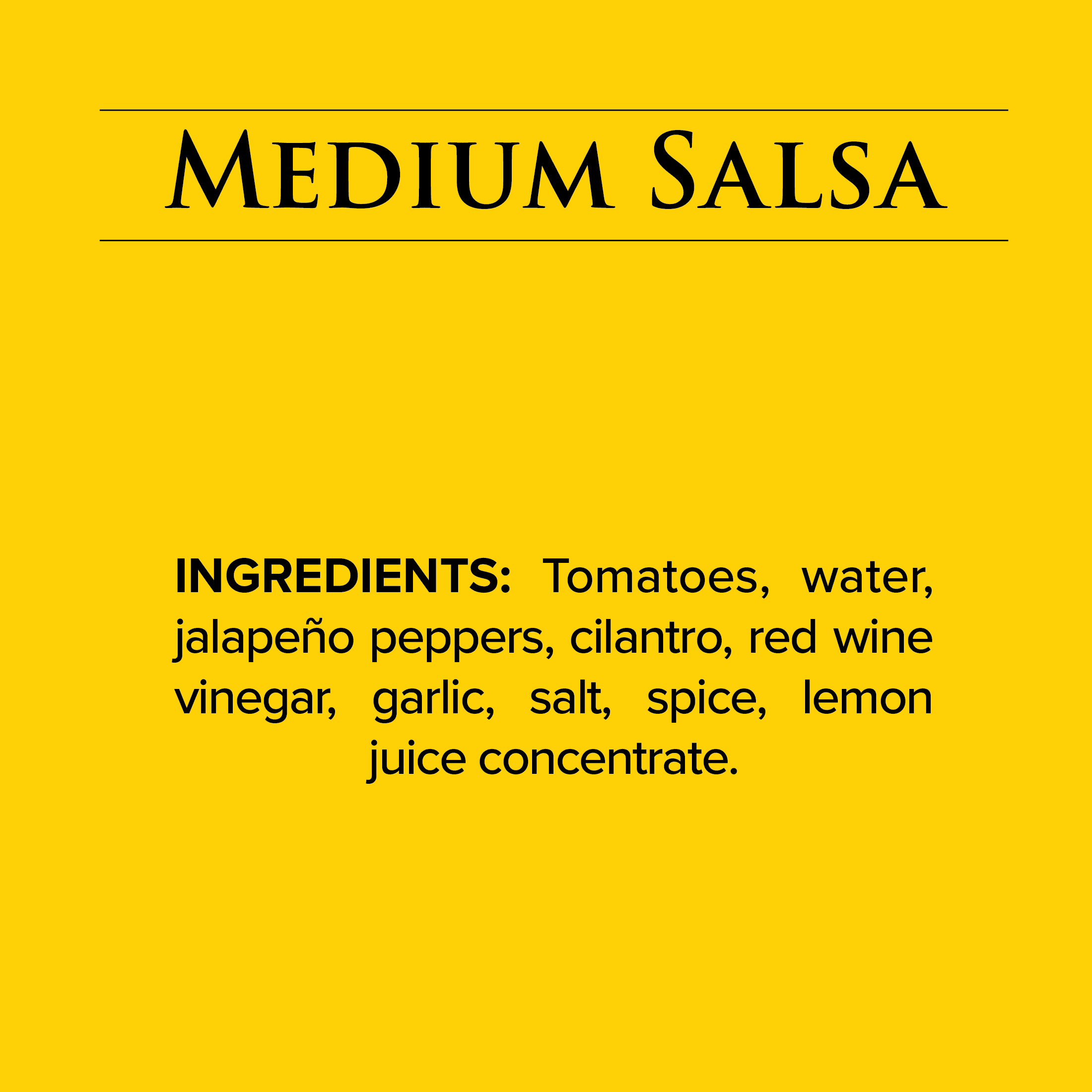 (6 pack) Mateo's Gourmet All Natural Salsa, Medium Heat, 16oz Glass Jar