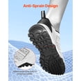 thumbnail image 5 of VEVOR Cross Training Shoes, W Width Sneakers US Size 12, Wide Toe Box Shoes with Arch Support & Adjustable Lace-up, Training Shoes for Running, Gymnastics, Dog Walking, and Weightlifting (White), 5 of 9