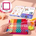 thumbnail image 5 of LANNEY Weaving Loom Kit for Kids and Adults, 7.3" Potholder Loom Kit with 224 Craft Loops in 8 Colors, Weaving Loom with Tool for DIY Potholders, Great Birthday Gifts, 5 of 8