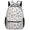 Color-2, variant on Medical Icons Pattern Oxford Backpack Multi Compartment Casual Carry for Books