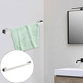 thumbnail image 3 of Toallero de pared para baño, colgador de toallas, soporte para barra de toalla para hotel, bar, cocina, cafetería Plata 40cm, 3 of 7