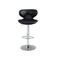 thumbnail image 4 of Set de 2 Bancos Barra Alto Negro Giratorio Altura Ajustable,  con Reposapié y Respaldo HOMEMAKE FURNITURE Contemporáneo, 4 of 7