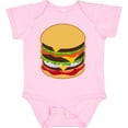 thumbnail image 3 of Inktastic Hamburger Lover Boys or Girls Baby Bodysuit, 3 of 5