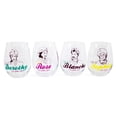 thumbnail image 1 of Set de copas de vino sin tallo Silver Buffalo The Golden Girls x4, 1 of 7