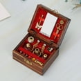 thumbnail image 4 of Organizador De Joyas De Viaje ANGGREK Madera Duradero 1/12, 4 of 7