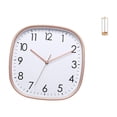 thumbnail image 1 of Reloj de pared,Reloj de pared digital grande y sencillo para dormitorio,Porta pajitas,Dispensador de pajitas con soporte de acrílico para mostrador,Organizador de pajitas para beber Contenedor, 1 of 8