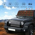 thumbnail image 6 of XMXT Car Sun Shade Windshield, Retro Christmas Tattoo Sunshade for Car Windshield Sun Shades for Car SUV Truck, m, 6 of 9
