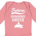 thumbnail image 4 of Inktastic Future Snowmobile Driver Snowmobiling Boys or Girls Long Sleeve Baby Bodysuit, 4 of 5