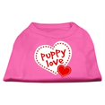 thumbnail image 1 of Chiot d'Amour Chemise d'Impression d'Écran Rose Vif XL (16), 1 of 1