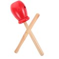 thumbnail image 1 of OULII Wood Block Longkou Bangzi Red Wood Rhythmic Patterns Creation 1 Set, 1 of 8