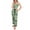Green, variant on Gkeoshab Womens Pajama Sets Women's 2026 Summer Ribbed Two Piece Loungewear Heart Print Cami Top & Wide Leg Pants Set Casual Comfortable Outfit