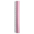 thumbnail image 1 of Uxcell Straight Ruler 15cm Metric Plastic Aluminum Alloy Protractor Ruler Geometric Measure Tool for Architect Artist Office, Pink, 1 of 7
