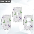 thumbnail image 7 of Yayeee Blank Wall Plate Cover 1-Gang 4.5"x2.7" Home Unused Decorative Outlet, Purple Birds, 7 of 7