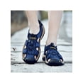 thumbnail image 4 of Audeban Mens Closed Toe Casual Leather Strap Athletic Beach Outdoor Sandals Fisherman Shoes, 4 of 7