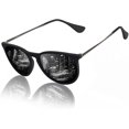 thumbnail image 1 of Polarized Sunglasses for Men and Women Semi-Rimless Frame Driving Sun glasses 100% UV Blocking, 1 of 7