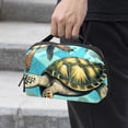 thumbnail image 2 of Turtle USB Organizer Oxford Cloth Waterproof Charger Phone Case Hard Drive Bags USB Case Bag 5.9x9.44x3.14 in Digital Product Storage Organizer, 2 of 6