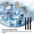 thumbnail image 2 of Miangastore Precision Tweezer Stainless Steel Black 3Pcs 5.1In, 2 of 9
