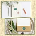 thumbnail image 3 of 0.98" Wax Seal Stamp Olive Tree Pattern Vintage Seal Stamp Retro Removable Brass Head Wooden Handle Seal Stamp DIY, 3 of 8