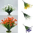 thumbnail image 4 of sweethay 7 Ramas Artificial Espárragos Helecho Hierba Flor Planta Hogar Decoración Floral Decoración amarillo, 4 of 6
