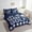 Navy Grey, variant on Erosebridal Golf Print Bed in a Bag Twin size Teens, Sports Theme Comforter Sets with Sheets, Reversible 7pcs