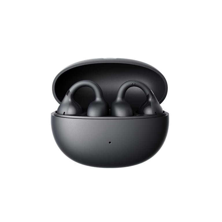 baseus OPEN EAR ワイヤレスイヤホン ブラック Baseus Open Ear Earbuds, Clip-On Wireless Earbud ,38H Playtime