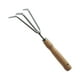 thumbnail image 5 of rastrillo de jardinería,Paleta con mango antideslizante para herramientas de jardinería doméstica,Herramienta de jardinería multifuncional para aflojar la tierra.,Mini rastrillo de acero, 5 of 8