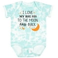 thumbnail image 3 of Inktastic I Love My Big Sis to the Moon and Back Boys or Girls Baby Bodysuit, 3 of 5