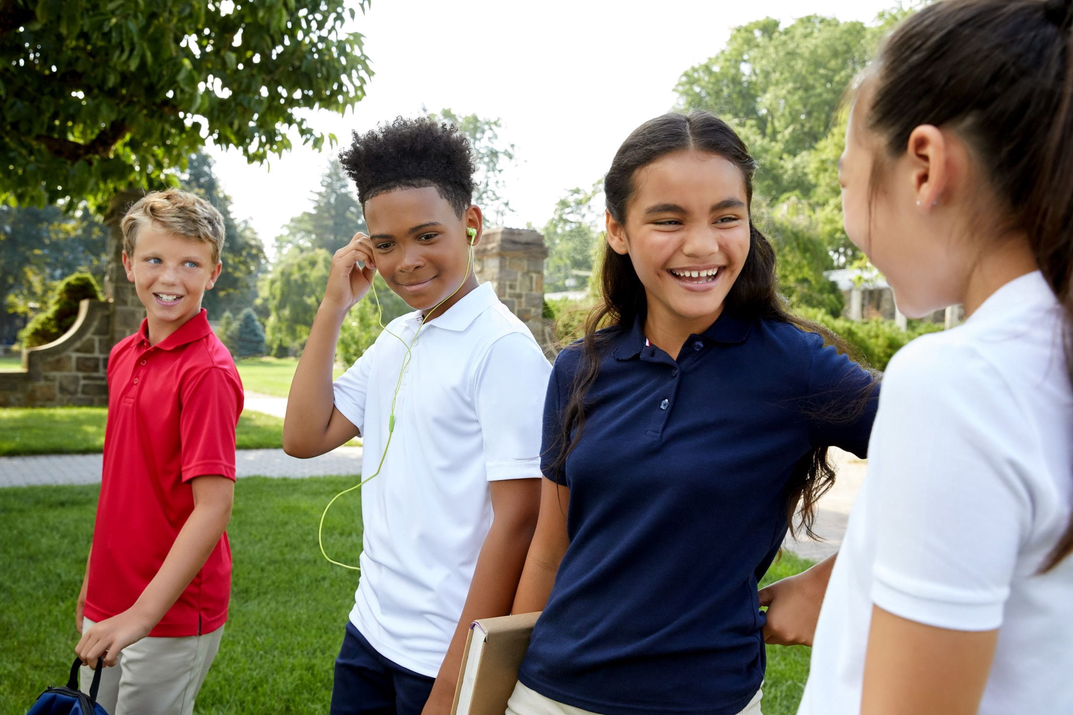 French Toast Boys 4-20 School Uniform Short Sleeve Stretch Moisture Wicking Polo Shirt