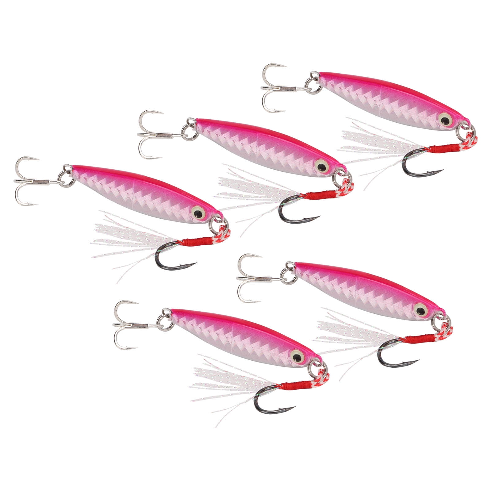 Leurre Traîne 11 G + Plume Rouge – 14 Cm, Profondeur 1,5-2,5 M, 5 Couleurs Au Choix