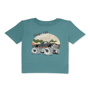 Garanimals Toddler Boys Short Sleeve Graphic T-Shirt, Sizes 12M-5T