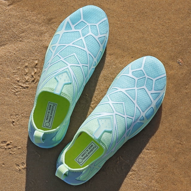 Zapatos Acuaticos Aquashoes Zapatos acuáticos Zapatillas de buceo transpirables para caminar en el lago (39) Verde Likrtyny Tenis De Mujer Tenis De Hombre