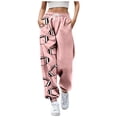 thumbnail image 2 of WILLBEST Pantalones Casuales de Mujer con Cintura Alta y Cordón para Uso Diario. Tejido Suave y Bolsillos Funcionales, Ideales para Halloween. Chica, 2 of 4