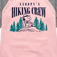 thumbnail image 3 of Peanuts - Snoopy Hiking Crew - Toddler & Youth Girls Raglan Graphic T-Shirt, 3 of 6