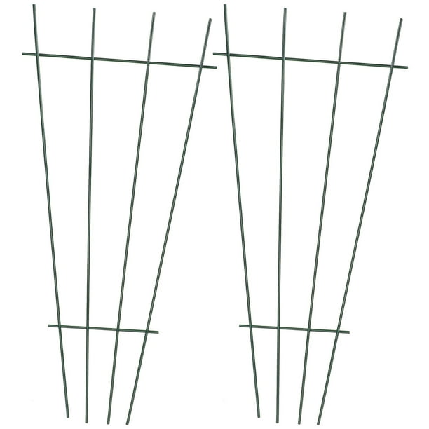 Estantes trepadores para plantas, diseño de hierro, enrejado creativo para jardín, enrejado para plantas trepadoras, 2 uds.