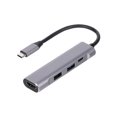 thumbnail image 1 of Concentrador 4-en-1 USB-C USB3.0 USB2.0 Tipo-C a HD Convertidor PD Concentrador USB Irfora Centro, 1 of 6
