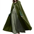 thumbnail image 3 of ZANZEA Women Full Sleeve Hoodies Cloak Cape Party Long Coat, 3 of 6