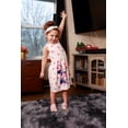 thumbnail image 3 of Vestido Disney Minnie Mouse para niña, blanco, lunares, 2T, 3 of 7