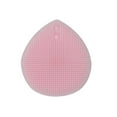 thumbnail image 5 of Soidarity Cepillo de limpieza Flexible Cómodo Portátil Multifuncional Útil Material de silicona Herramienta de masaje Herramientas de belleza creativas Rosado 2piezas Soidarity CBP234154, 5 of 5