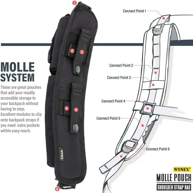 5 MOLLE STICKS (4-Pack)