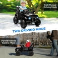 thumbnail image 2 of Garvee 12V Ride on Truck Car with Remote Control, Ride-On Toys Gift for Kids with 3 Speeds, Suspension, LED Lights, Music, Electric Car for Toddlers 2-7 Ages, 2 of 7