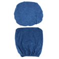 thumbnail image 2 of Funda de poliéster para sillón, diseño dividido, universal, para silla de ordenador Azul oscuro, 2 of 9