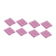 thumbnail image 1 of 8 piezas de soporte elástico de silicona para pulgar, protectores de mangas para dedos para, Rosa L, 1 of 7