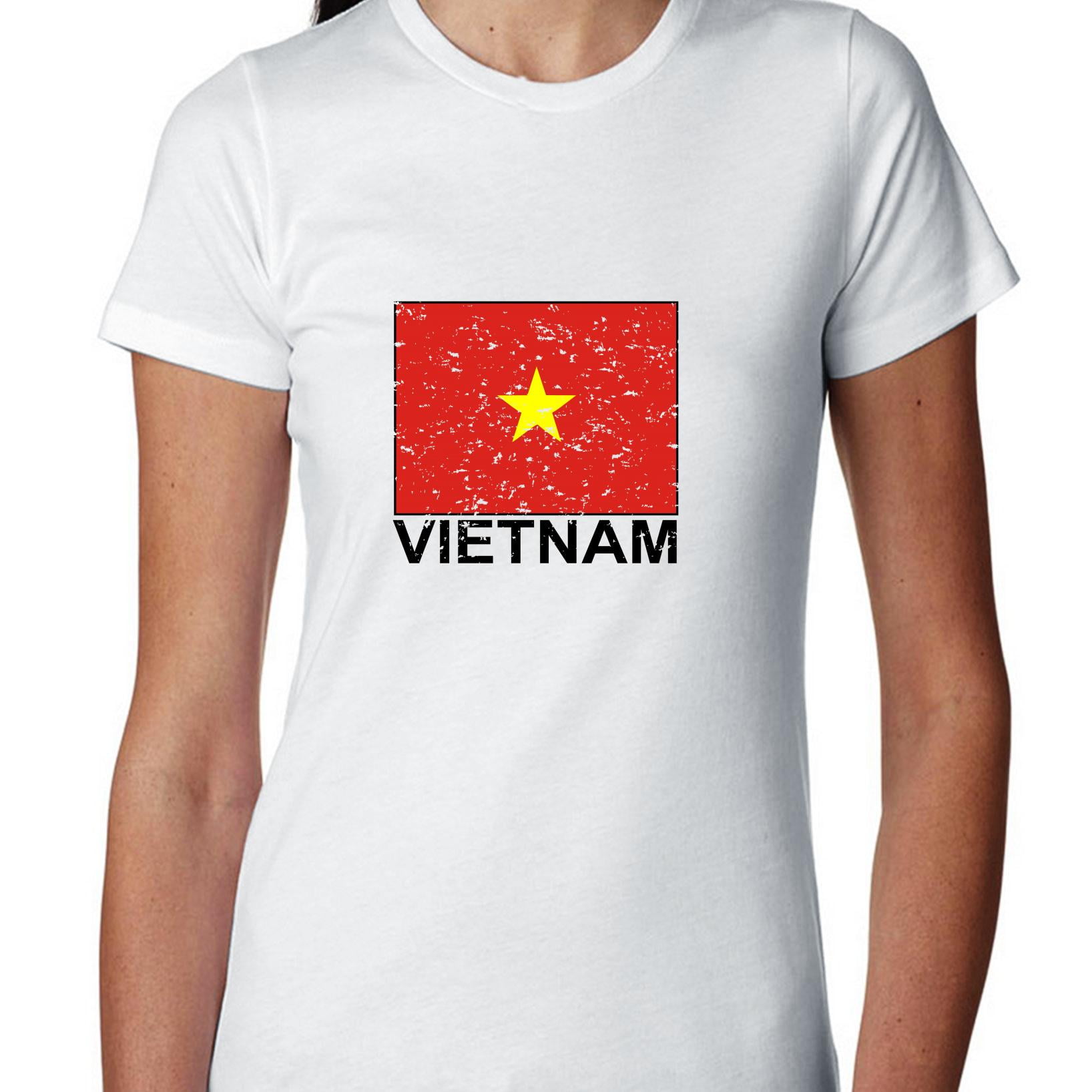 Vietnam Flag Special Vintage Edition Women