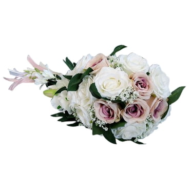 simhoa Wedding Bride Bridal Bouquets Bridesmaid Bouquet Artificial Flowers Valentine's A
