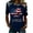 Dark Blue, variant on 250 Anniversary Usa Shirt Women Soft And Flowy Casual T Shirt For Comfortable Relaxed Fit Everyday Basic Top With Classic Design
